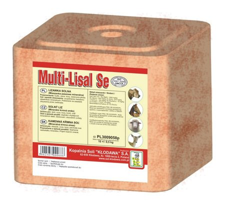 Lisal SE/Basic Max z selenem lizawka solna, 10kg