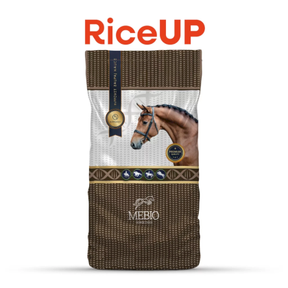 Mebio Rice Up 15kg, otręby ryżowe dla koni sportowych