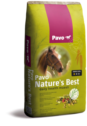 Pavo Nature's Best 15kg, Zdrowe musli pełne naturalnego włókna