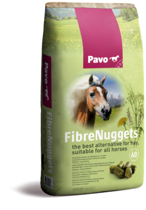 Pavo FibreNuggets 20kg, trawokulki dla koni