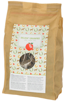 Cukierki dla koni Delizia bezzbożowe jabłko 1kg