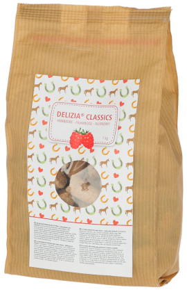 Cukierki dla koni Delizia, malina 1kg