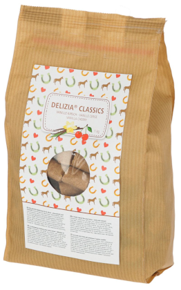 Cukierki dla koni Delizia, waniliowo-czereśniowe 1kg