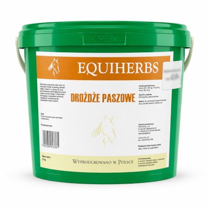 Drożdże paszowe dla koni 1kg